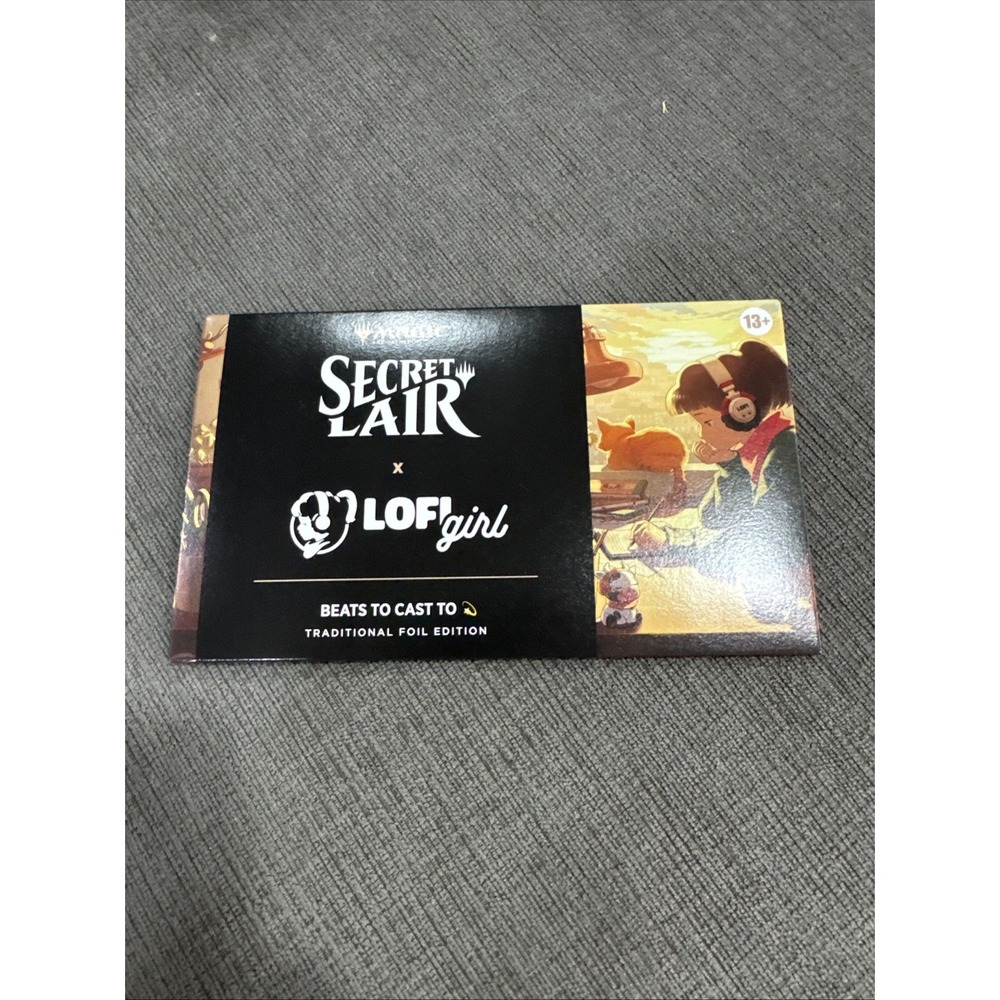 MTG Magic The Gathering Secret Lair x Lofi Girl: Beats to Cast To - FOIL EDITION